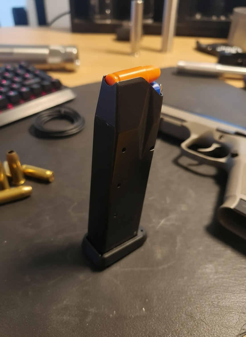 9 mm Luger Snap Caps – 25x Dummy Rounds Training Ammo Bullets