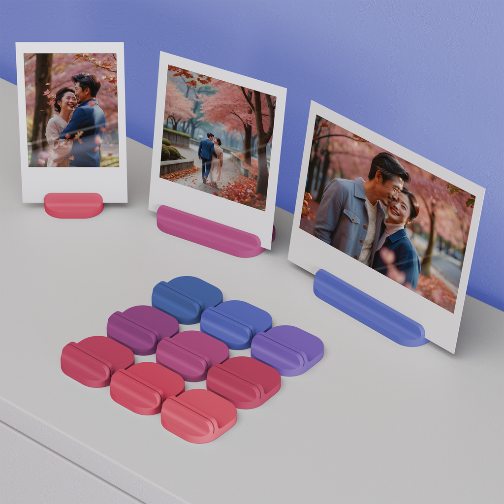 Set of 9 Photo Frames for Polaroid, FujiFilm Instax, Kodak instant cameras