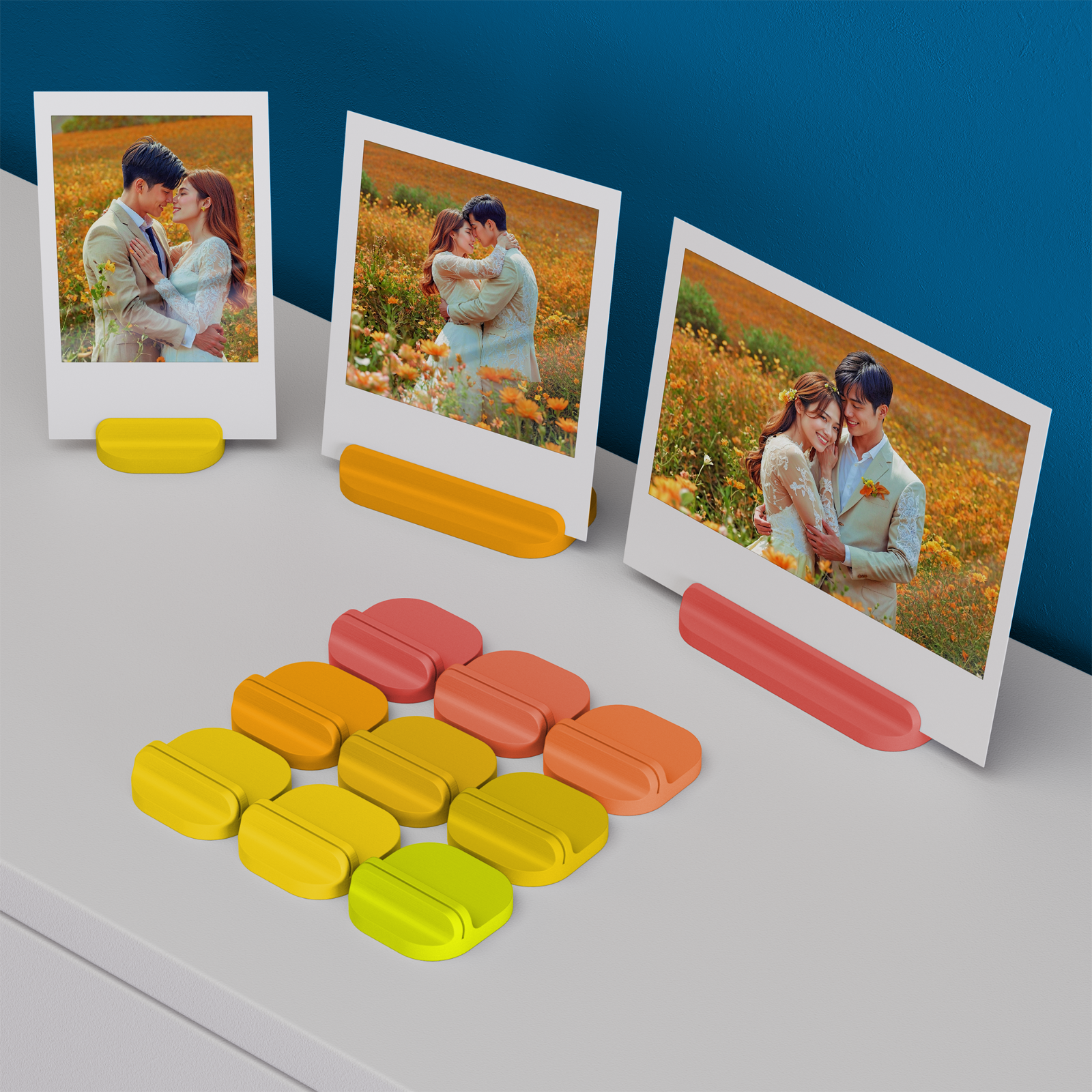 Set of 9 Photo Frames for Polaroid, FujiFilm Instax, Kodak instant cameras