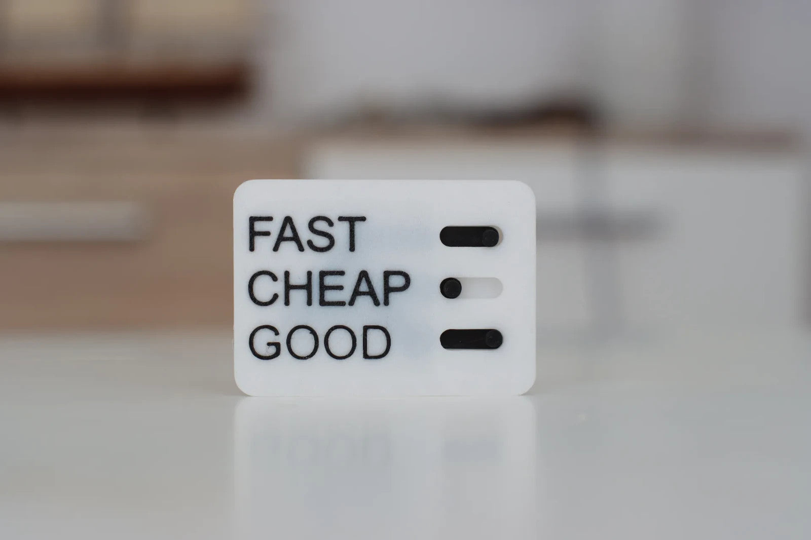 Fast Cheap Good Fidget Switch • Pick Two • Desk Toy • Funny Gag Gift