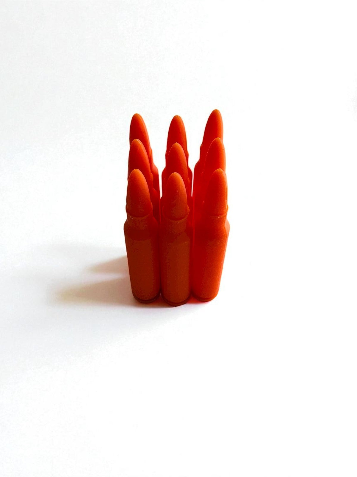 .223 / 5.56 NATO Snap Caps - Dummy Rounds 9x Pack Plastic Training Ammo Bullets