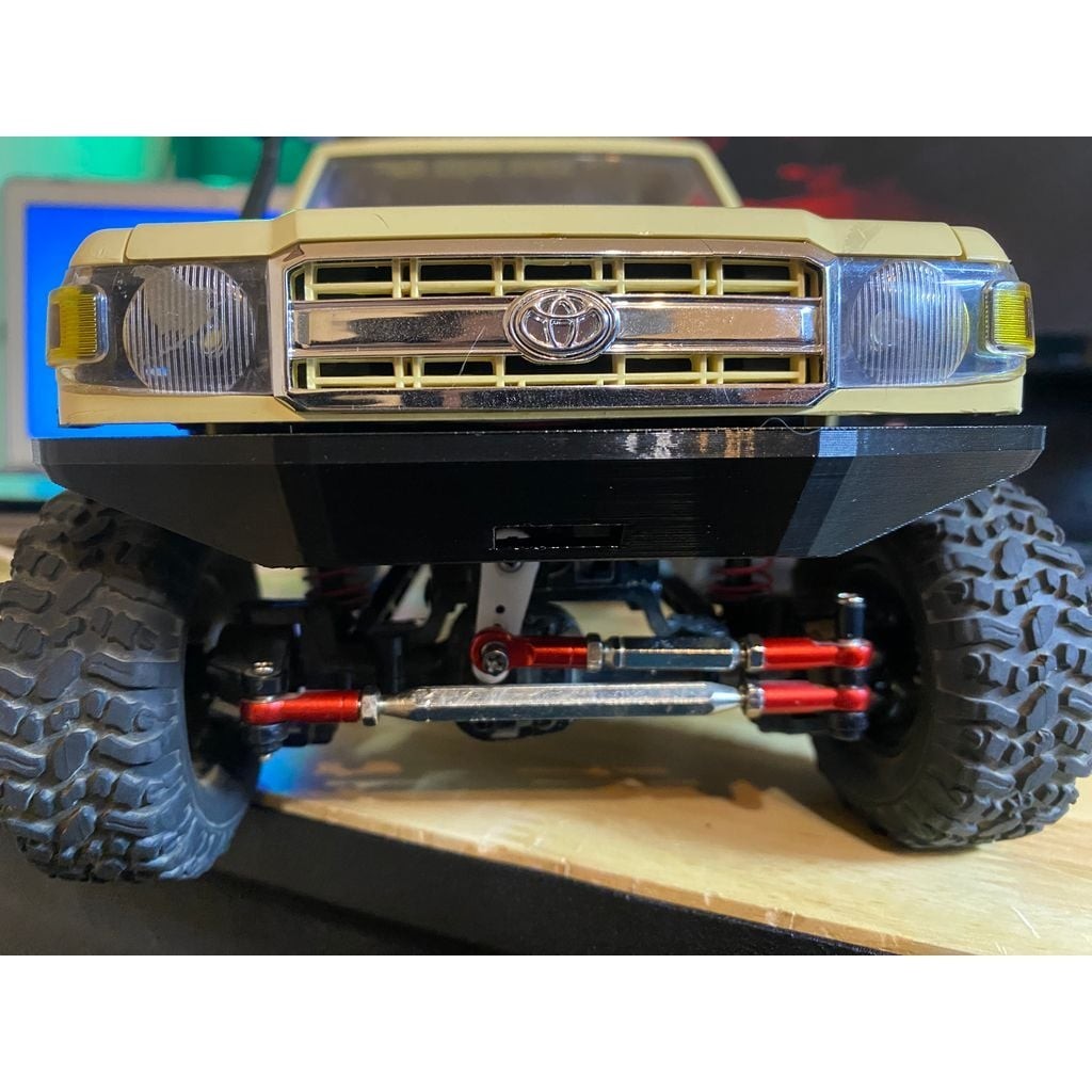 Front Bullbar Bumper for MN82 LC79 Toyota RC Crawler 1/12