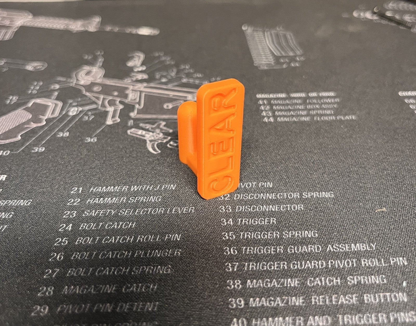 9mm Luger Chamber Flags 4 Pack Safety Indicator Empty Chamber Flag
