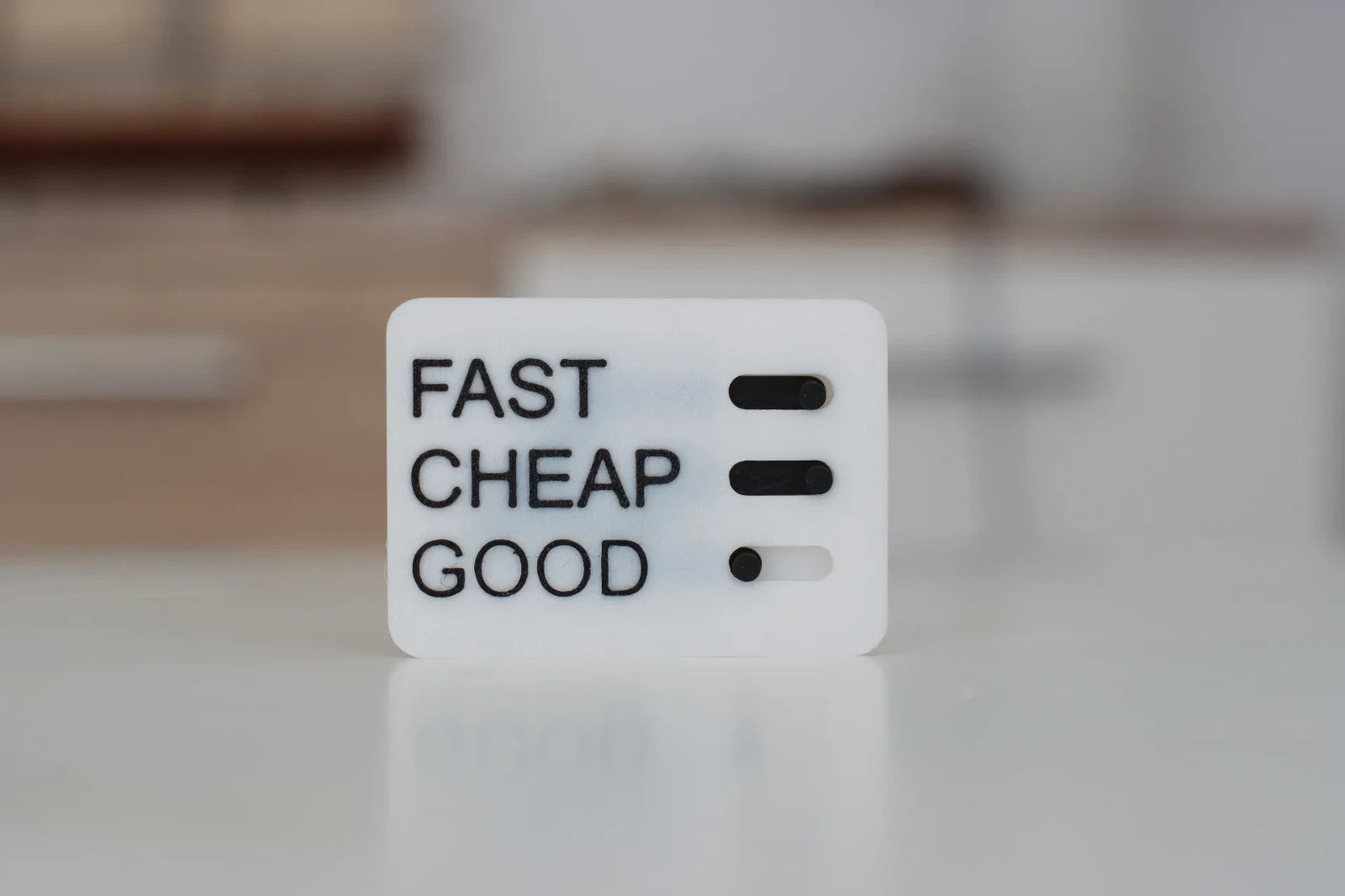 Fast Cheap Good Fidget Switch • Pick Two • Desk Toy • Funny Gag Gift