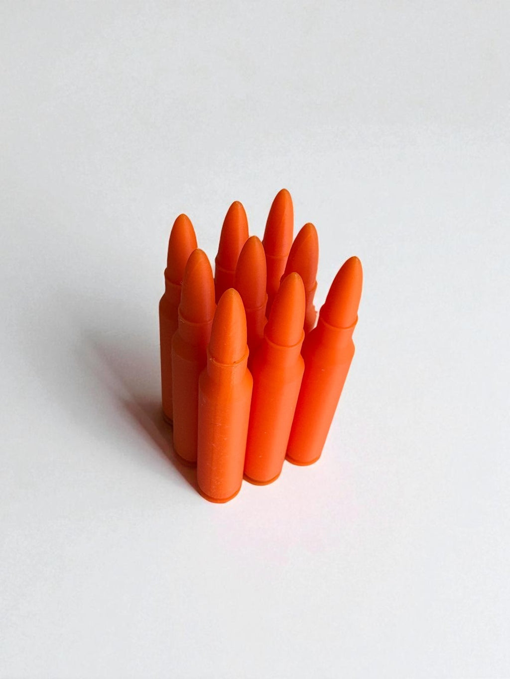 .223 / 5.56 NATO Snap Caps - Dummy Rounds 9x Pack Plastic Training Ammo Bullets