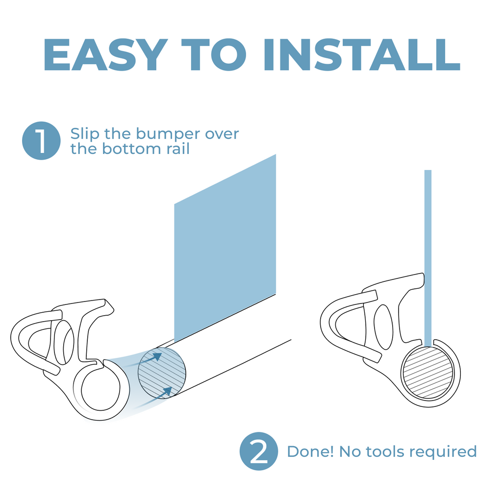 Window Blind Bumpers – Silence Banging Roller Blinds During Windy Days