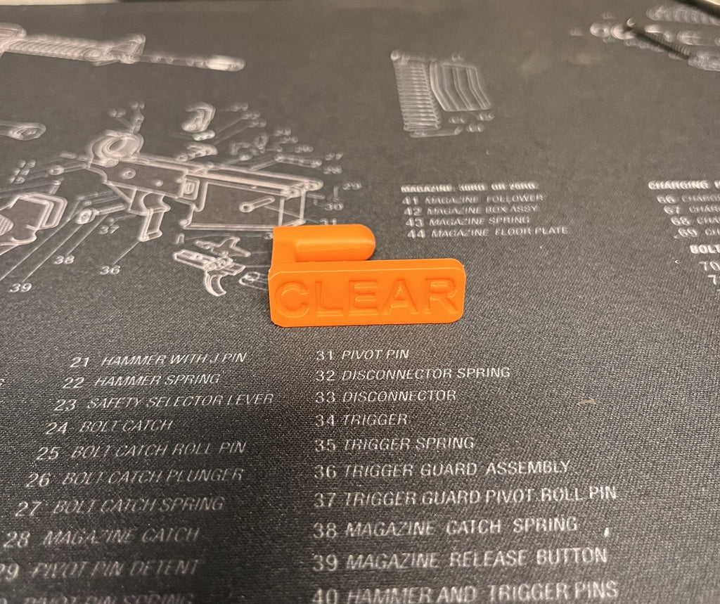 9mm Luger Chamber Flags 4 Pack Safety Indicator Empty Chamber Flag