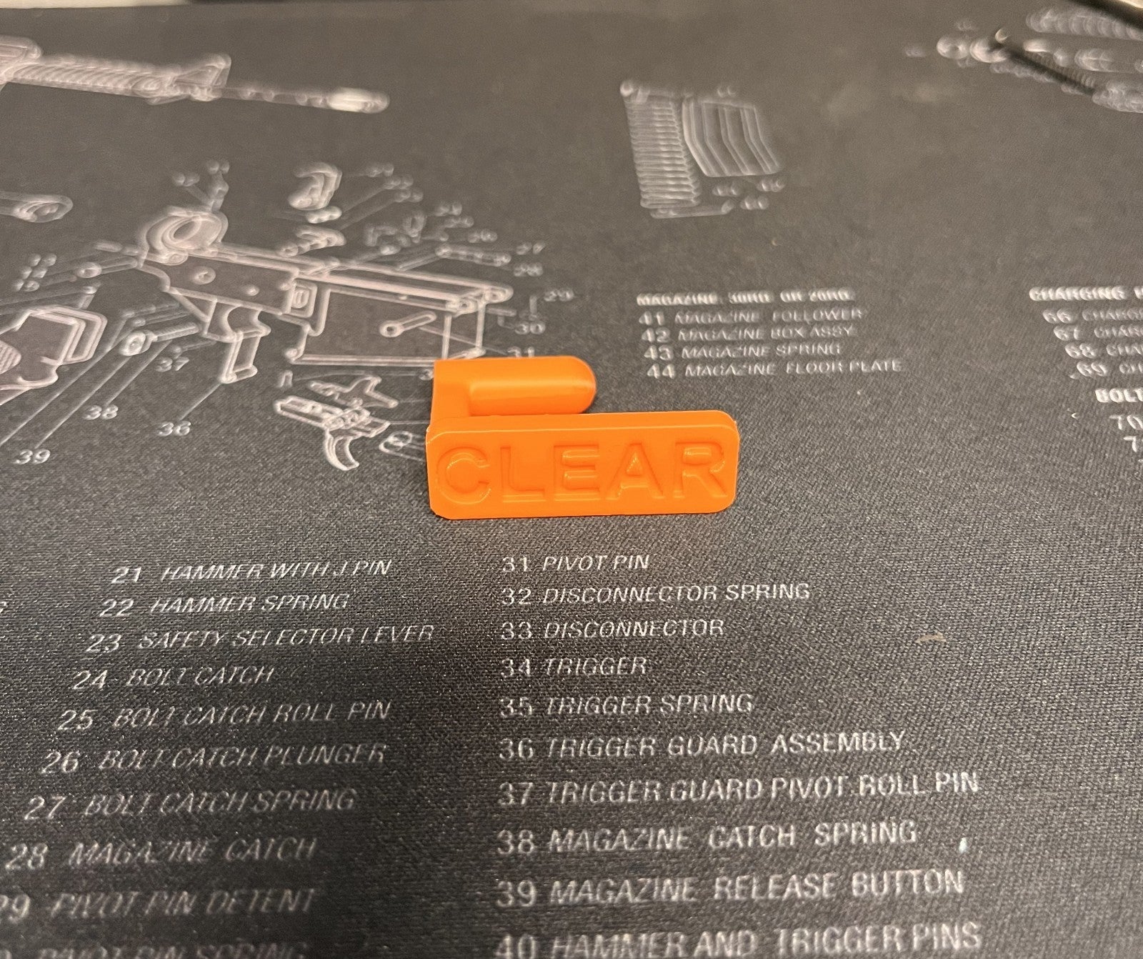 9mm Luger Chamber Flags 4 Pack Safety Indicator Empty Chamber Flag